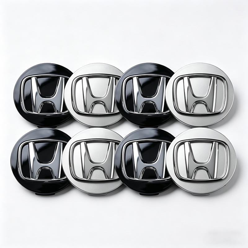 4pcs/set Waterproof Anti-scratch Wheel Hub Wheel Covers Wheel Center Hub Caps for Honda Mugen Power TypeR Jazz Civic Inspire