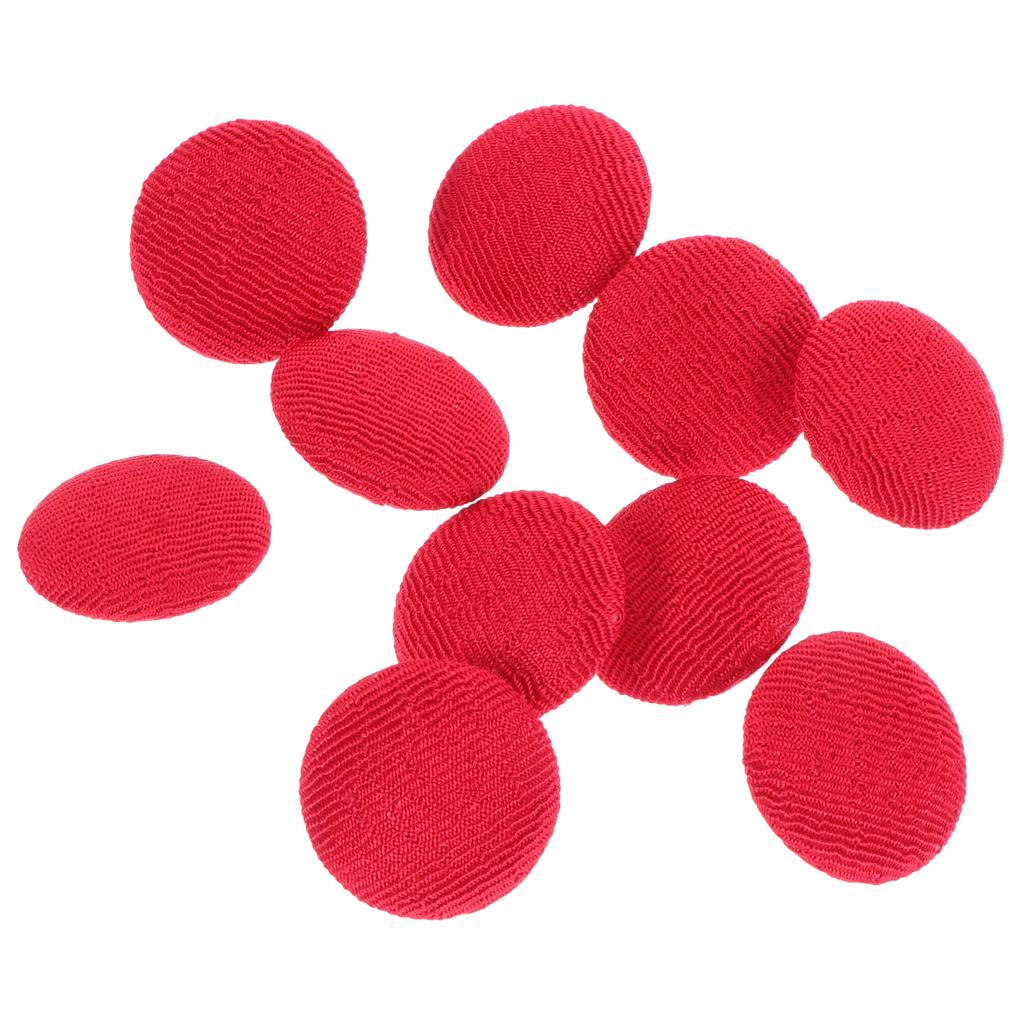 10 шт. тканевые пуговицы для одежды, украшения, аксессуары для самостоятельного украшения сумок, пуговицы, украшения, обернутые в бумажные пакеты, замена