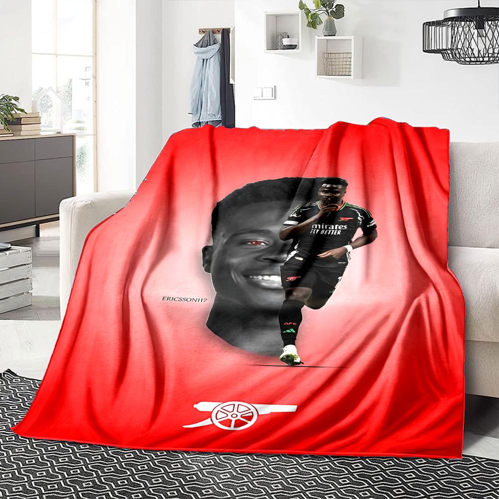 Arsenal Champions Celebration Blankets Flannel Printed Breathable Warm Throw Blanket for Home Office Bedspreads 0708a24