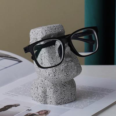 Подставка для очков Stone Man, креативная портретная стойка для очков, украшения, настольная стойка для очков, хранение