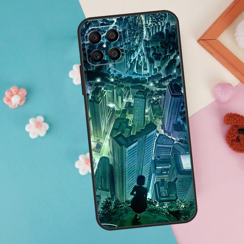 Чехол для телефона Ghost in the Shell Аниме Для Honor 200 Pro 50 70 90 X9a X8a X8 X9 X8b X9c X9b Honor Magic 7 Pro 5 6 Lite