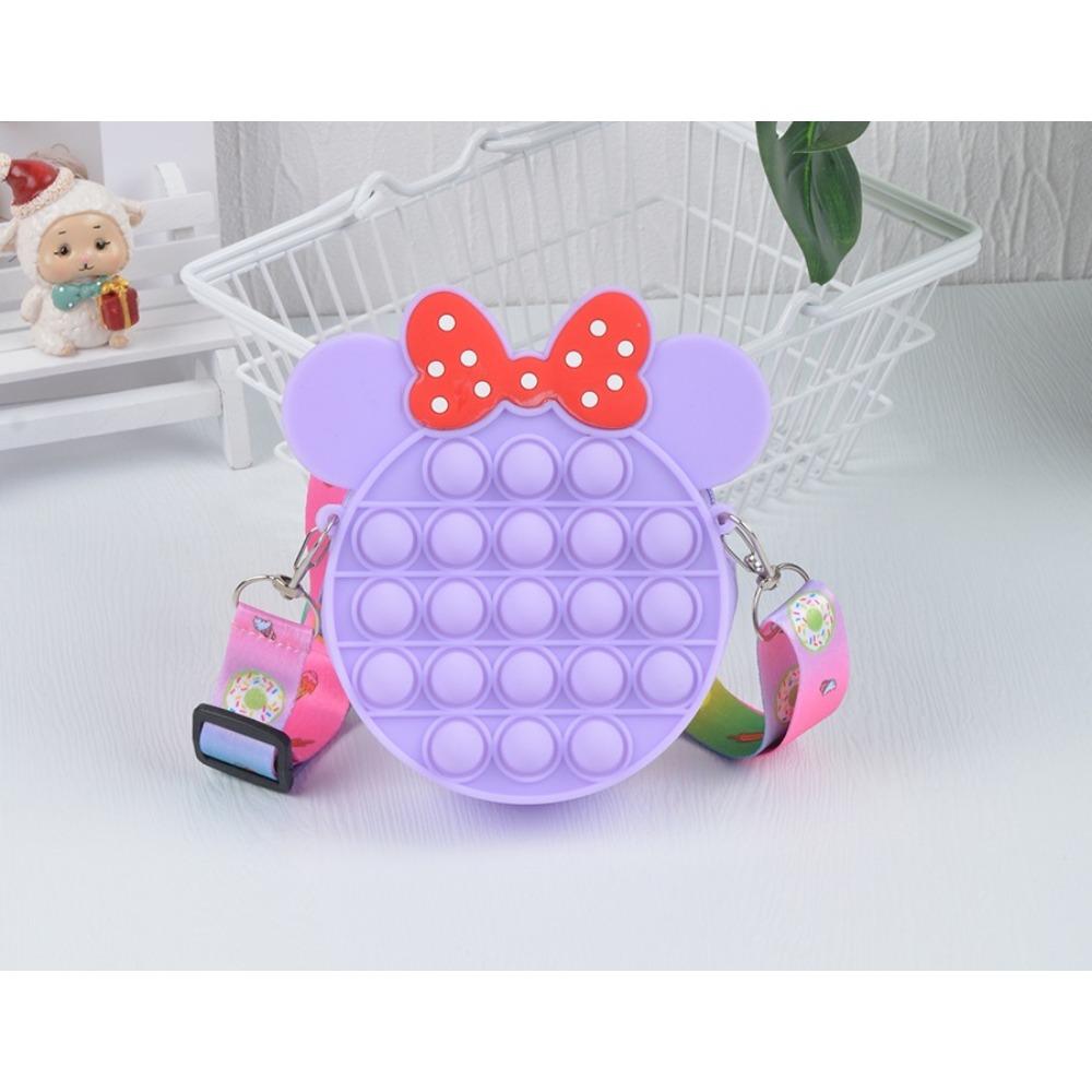 Детский милый кошелек с нулевым прессом, музыкальный рюкзак, детская игрушка-головоломка для снятия стресса, сумка