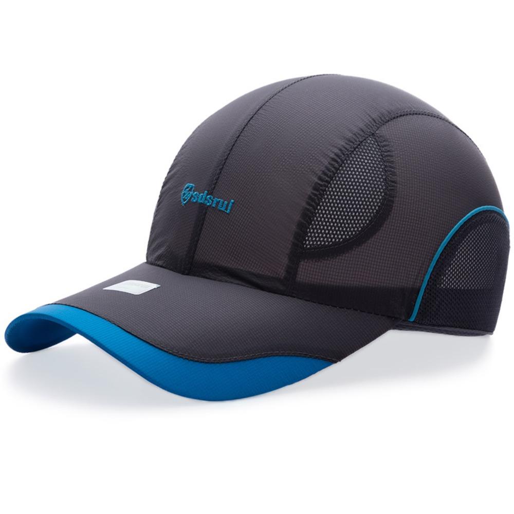 Дышащая кепка-козырек от солнца Быстросохнущая шляпа для альпинизма Модная кепка с защитой от УФ-лучей Унисекс