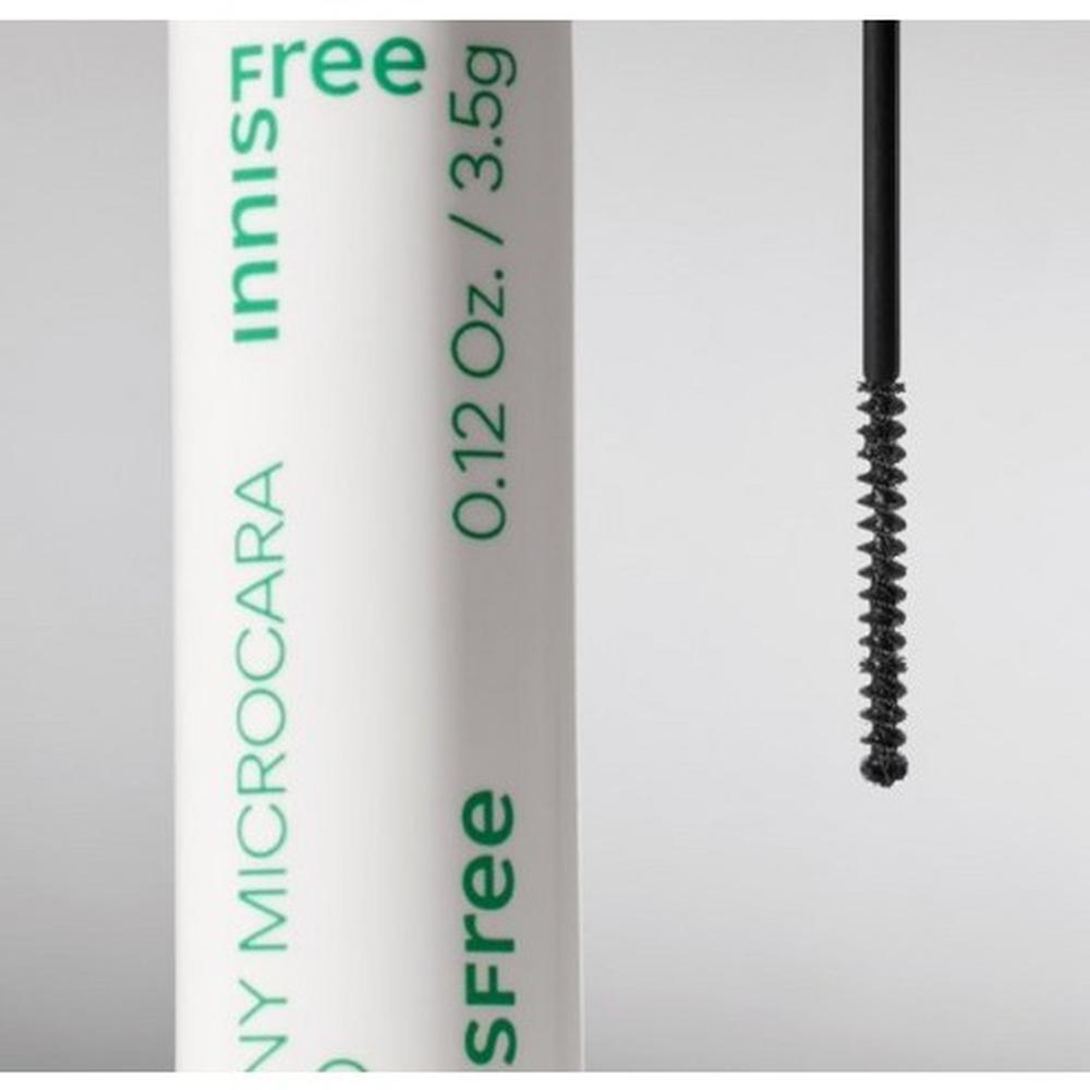 Innisfree Тушь для ресниц Skinny Microcara Zero 3,5 г Черная, Корейская