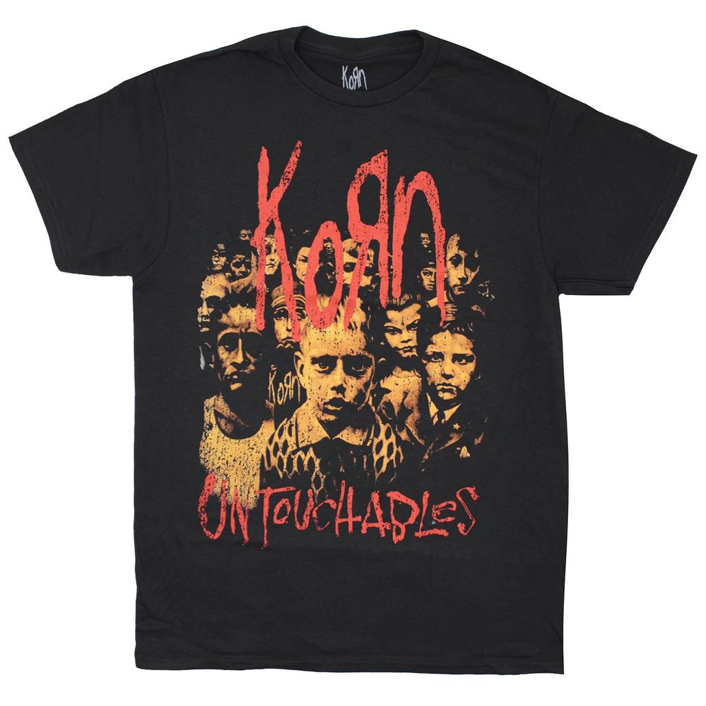 Мужская футболка Korn Untouchables Размер Medium Черный