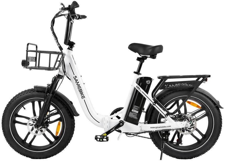 2026 New C05 pro Fold Electric Bike 500W Motor 36V 13AH City Travel Commute Electric Bicycle 20*4.0 Inch Tire USB phone charging.