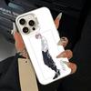 Чехол для телефона F-Fukuhara Tamon Anime Portrait для iPhone 11 12 13 14 15 16 Pro Max Plus белый Серебристый Чехол для телефона