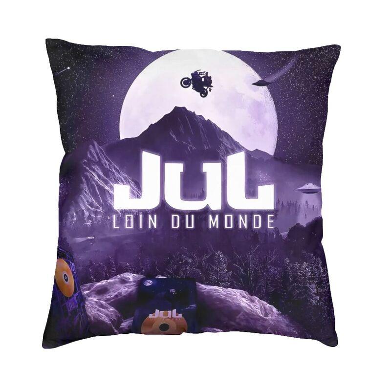 Jul French Rapper Hip Hop Cushion Cover Doublesided Printing Throw Pillow Case for Living Room Custom Pillowcase Home Decor