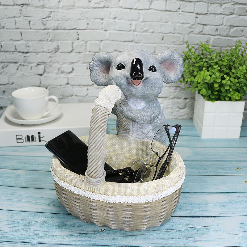 «Креативный держатель для очков Коала»: Украшение из смолы для стола или подарка"