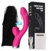 2 In 1 Vibrator for Woman, Vibrating Dildo, Clitoris Vibrator, G-spot Vibrator, Clitoris Suction Cup, Adult Sex Toys