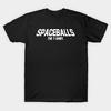 Мужская черная футболка с принтом Spaceballs Печать на трансферной бумаге без вырезания Хлопковая футболка