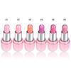 Pearlescent Mirrors Jelly Lipsticks Long Lasting Matte Velvet Shiny Sandwich Lip Stick Balm Makeup Cosmetics 6 Colors Waterproof