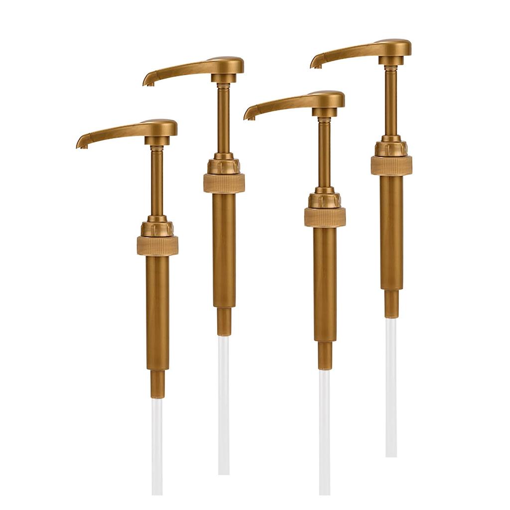 Сироп золота, верхний инструмент кофейни кухни приспосабливает бутылки литра 750мл