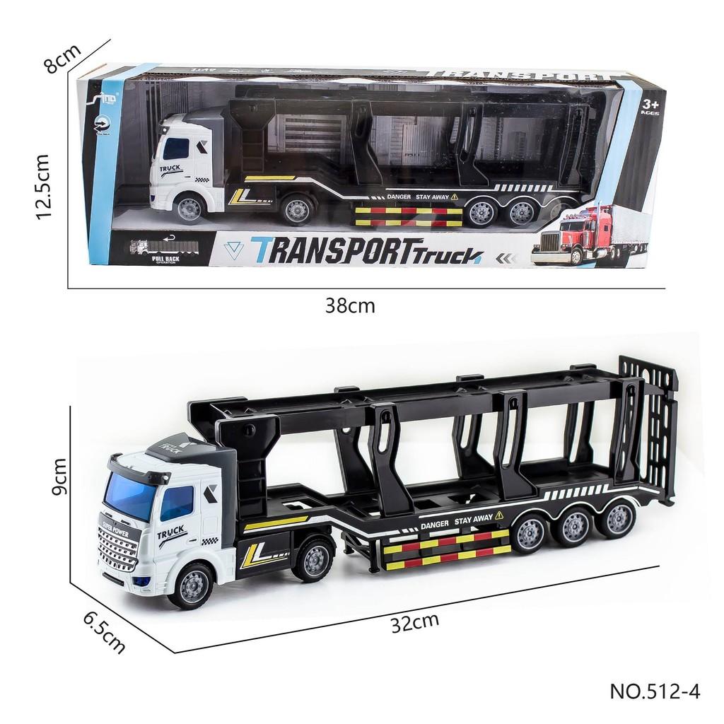 Двухъярусный прицеп Контейнеровоз Модель инженерной машины Игрушка Дети