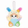 Cute Cat Rabbit Plush Keychain Backpack Charm Stuffed Animal Pendant Decoration Girly Gift