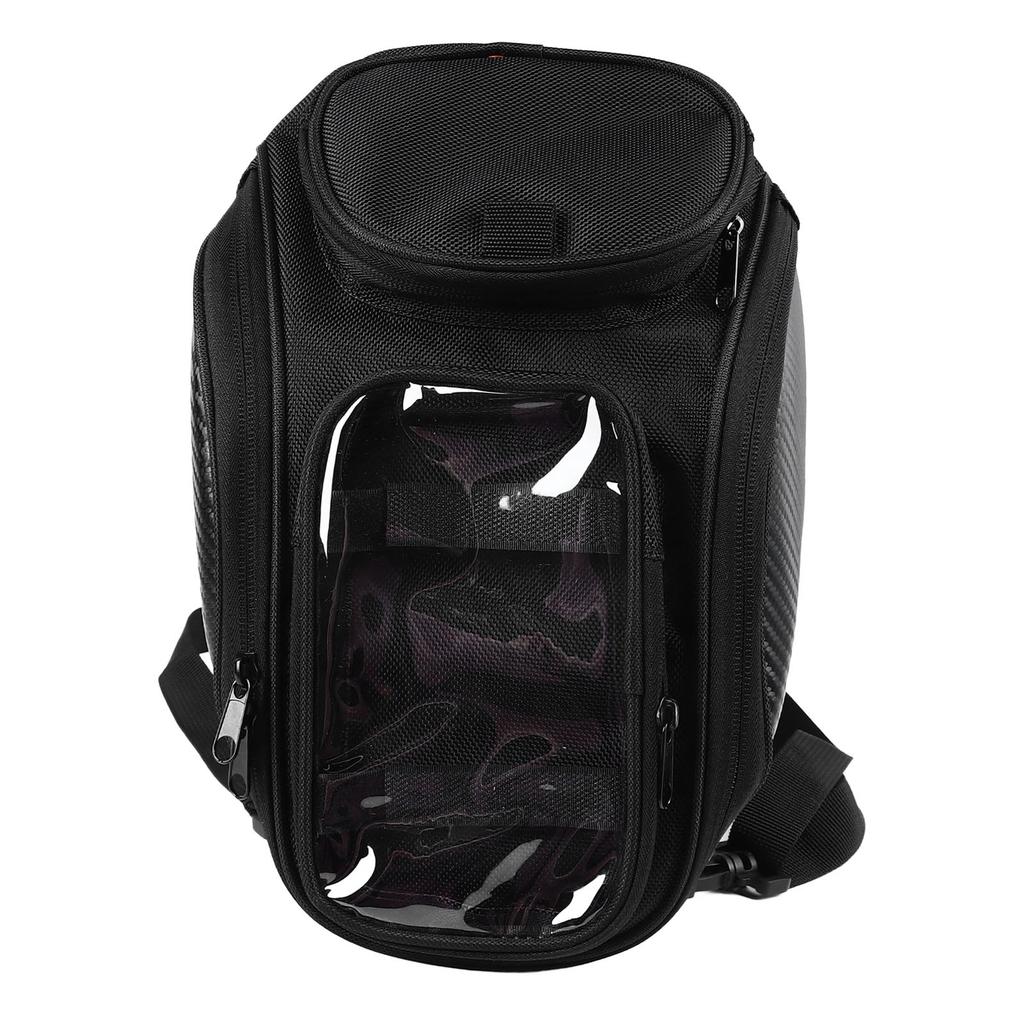 Motorcycle Bag Oil Fuel Tank Backpack Touch Screen Waterproof Large Screen Magnet Fixation Riding Saddlebag