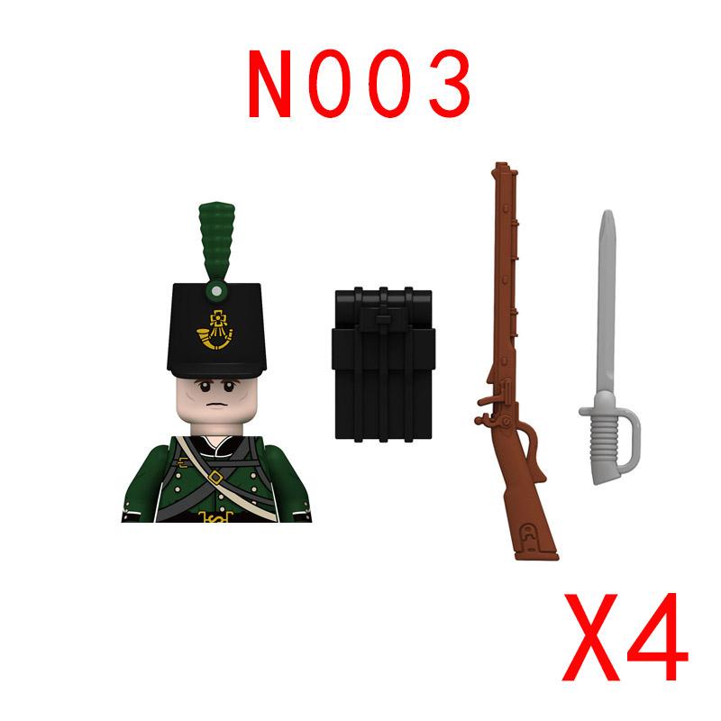 Наполеоновские Войны Военные Строительные Блоки Мини Кирпичики Фигурки Подарки Оружие Развлечения Оборудование Русский Франция Великобритания Италия Солдаты Игрушки