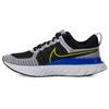 React Infinity Run Flyknit 2 Racer Blue Cyber ​​Мужские кроссовки Черно-белые CT2357-100