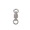 Rings Barrel Hooks Stainless Steel Rolling Ball Bearing Fishing Connector Solid Ring Swivel Ring