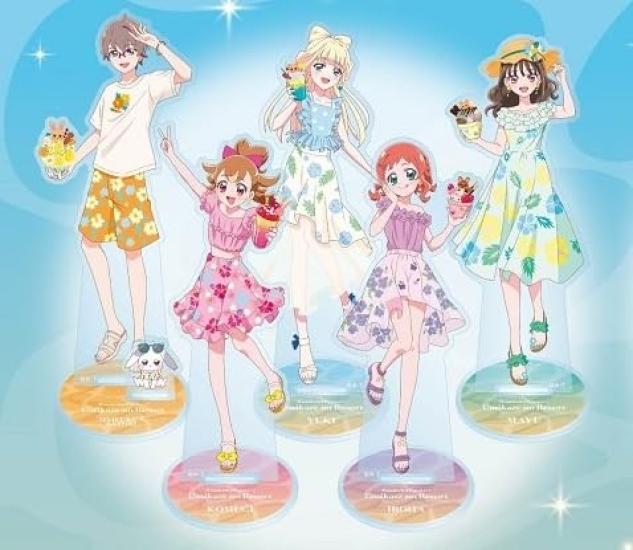 Акриловая подставка Wandaful Umikaze Resort Usayama Satoru PreCure! Дайфуку/Усаяма