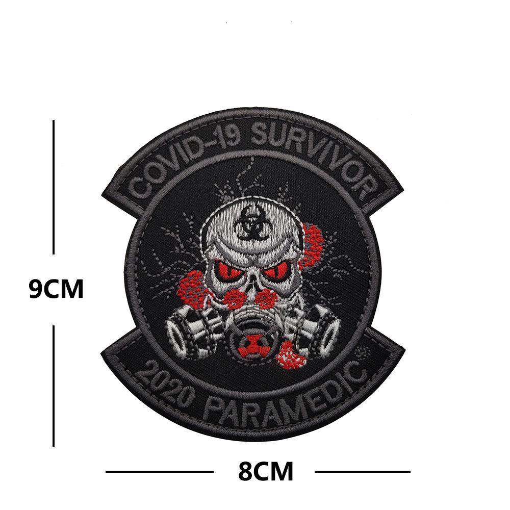 Тактический моральный вышитый патч Tai Feng 'Я выжил' - Аппликация на липучке