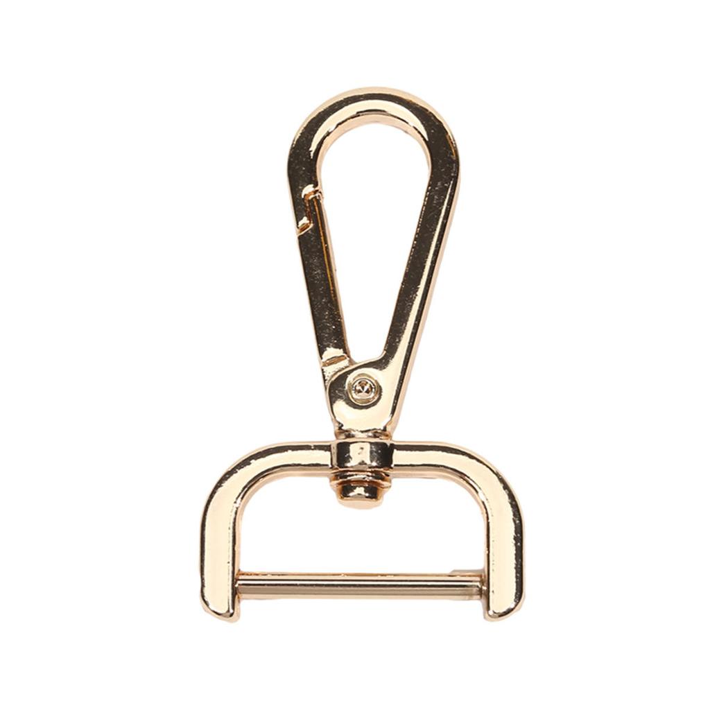1pc Zinc Alloy Detachable Snap Hook Trigger Clips Buckles for Strap Belt Keychain Webbing Pet Leash Leathercraft Hooks 4 Sizes