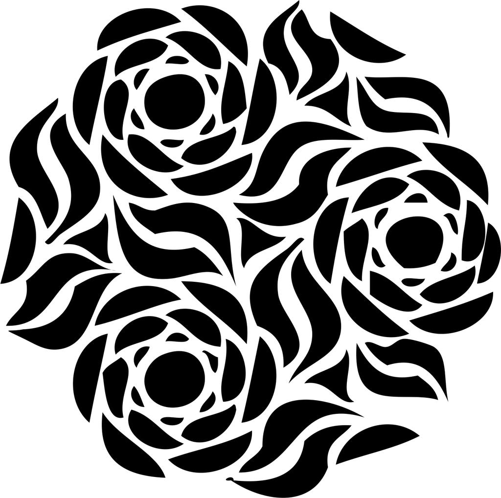 Printtoo цветочный узор круглый деревянный резиновый штамп ремесло текстиль DIY штампы-2