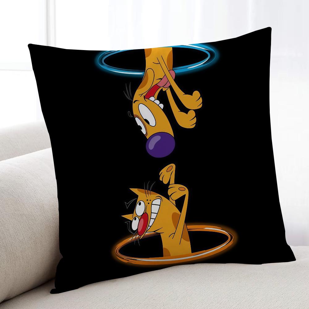 Cartoon Cute CCatdogES cushion cover Home Bedding Sofa living Room pillowcase Simple Soft Skin Cushion Cover Party Gift