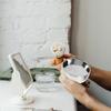 Practical Stainless Steel Men Shaving Bowl With Lid Soap Cup Smooth Shaving Mug Men Shave Lid Cream Foam Brush Lather Bowls