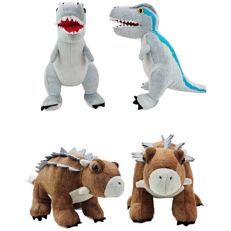 Adorable Plush Dinosaur Stuffed Toys Perfect Holiday Gifts Triceratops And T-rex