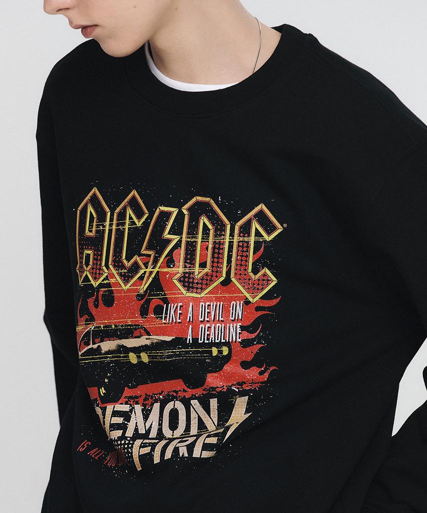 Свитшот Beulabado Acdc Demon Fire Bk (Brent2325)
