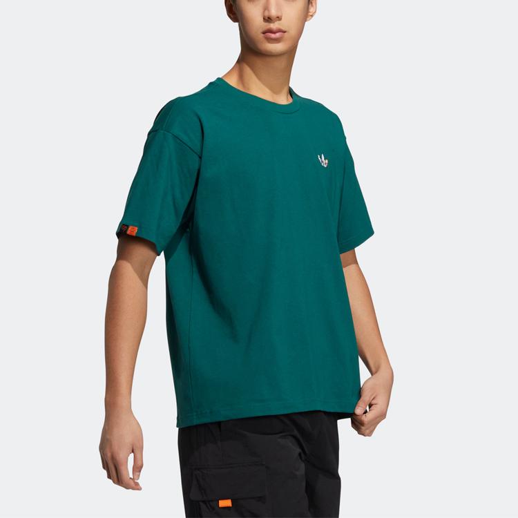 adidas Мужская футболка Originals Зеленая HR6456