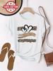 Women'S Casual T-Shirt with Leopard Print  Heart Graphic Short Sleeve Crew Neck Top for All Seasons Urban Style Printed T-Shirt