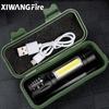 Portable Rechargeable Zoom LED Flashlight XP-G Q5 Mini Flash Light Torch Lantern 3 Lighting Modes Camping Lamp