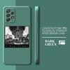 Чехол «Атака Титанов» для Samsung Galaxy A52s A53 A42 A32 A13 A23 A33 A72 A22 A13 A12 A52 A73, квадратный жидкий чехол с японским аниме
