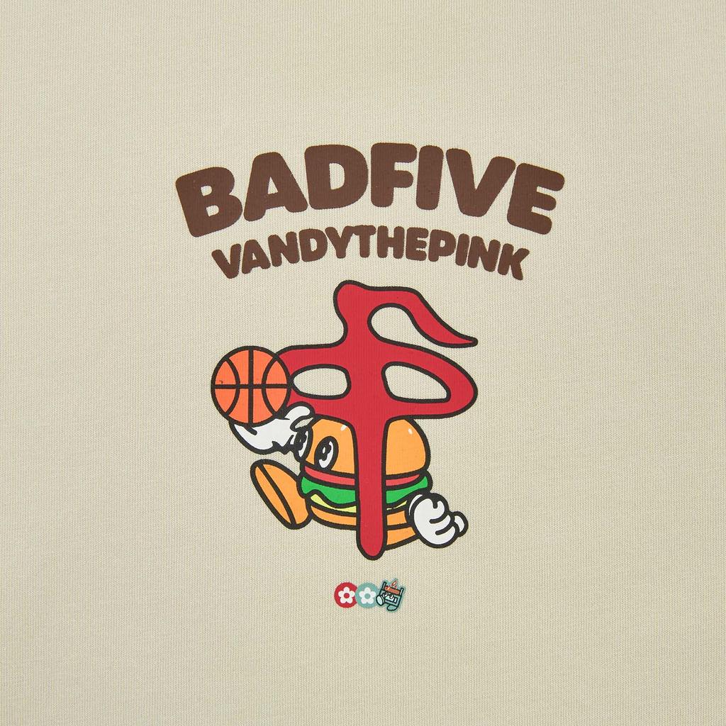 Li Ning × Badfive Баскетбольная Чемпион Центральных Равнин Спортивная Мода Повседневная Универсальная Принт Логотипа Свободная Удобная Футболка с коротким рукавом AHSW993-3