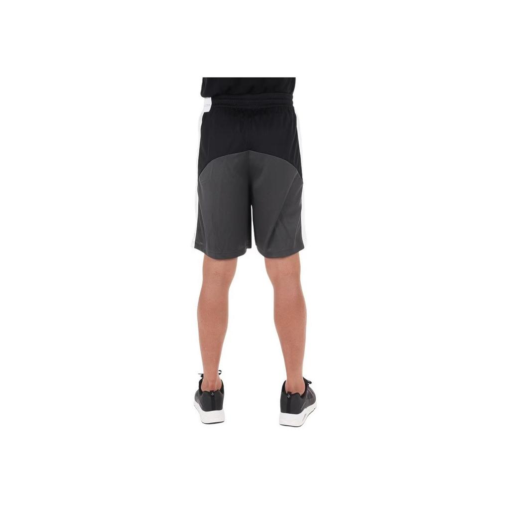 Nike Color-Block Logo Drawstring Shorts Men Bottoms Black Grey DQ5827-010
