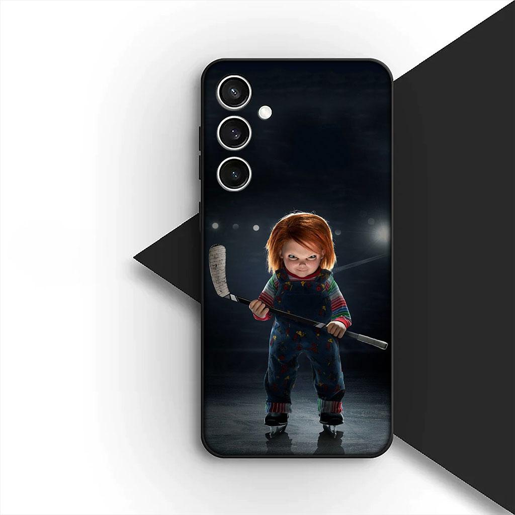 Son Seed of Chucky Child's Play Phone Cover Case for Samsung Galaxy S25 S24 S23 FE Ultra Plus S7 Edge S25+ S23+ A56 5G Casing
