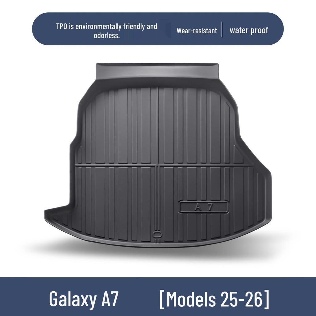 Водонепроницаемый коврик в багажник из ТПЭ Geely Galaxy A7 для модификации интерьера автомобиля