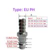 3-in-1 Quick Release Pneumatic Connector Rapidities for Air Hose Fittings Coupling Compressor Accessories European Standard