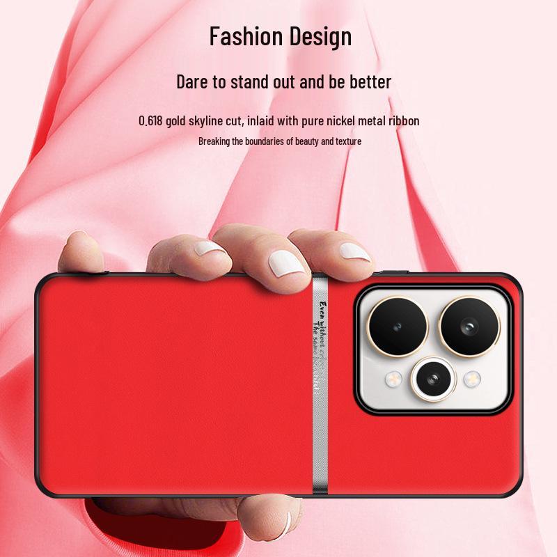 Чехол для телефона Realme 15 Pro H из жидкой кожи - Прочный, Минималистичный, Высококлассный бизнес-дизайн