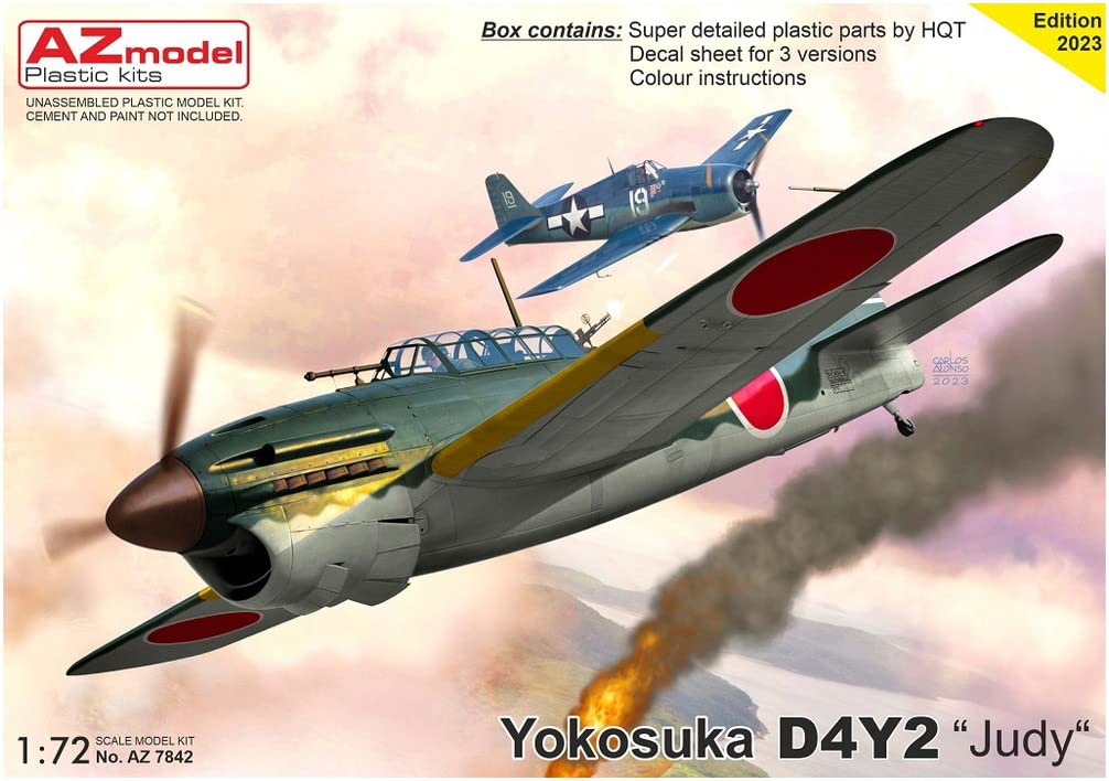 AZ Model 1/72 Japanese Army Suisei Type 12 Plastic Model Kit AZM7842