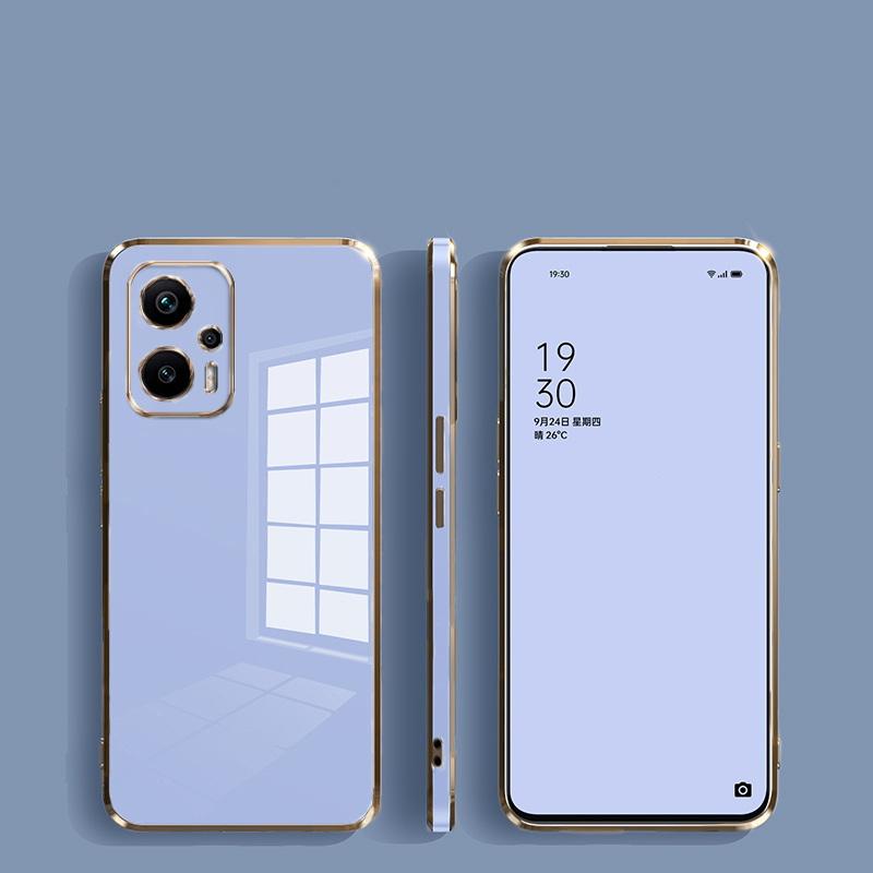 Роскошный чехол с покрытием для Xiaomi 14T 13T Poco X5 Pro Redmi Note 14 Pro 13 12 11 Pro 10, глянцевый противоударный чехол для телефона цвета конфеты