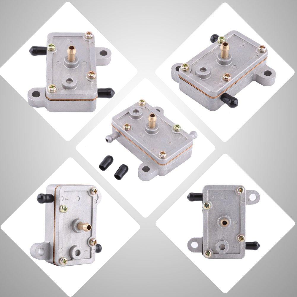Vacuum Fuel Pump Universal Motorcycle Fuel Pump for Mikuni Honda Odyssey Arctic Cat Go Kart Vacuum Snowmobile ATV PWC