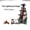 The Lighthouse Siege Building Block with 8 Mini Figures Bricks Toys for Boy Birthday Christmas Gifts