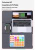 Portable 16-Key MIDI Controller Pad: Mini Bluetooth Music Keyboard with Built-in Battery