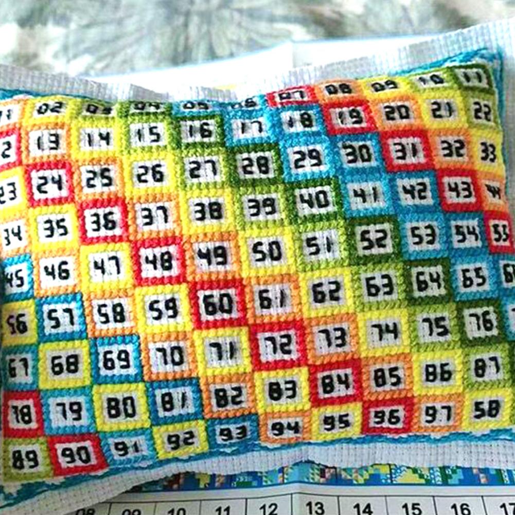 Сумка для игл для вышивки крестом, аксессуары для вышивки крестом, напечатанные нитки для вязания, сумка для булавок для рукоделия