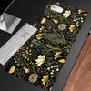 Vintage Floral Yellow Wildflowers Mouse Pad Large Gaming Mats Setup Playmat Office Carpet Rug Desk Mat Mousepad Speed Mouse Pads