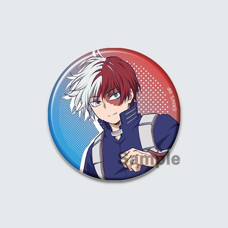 32/44/58 мм аниме значок Моя геройская академия Мидория Изуку/Бакуго Катсуки/Тодороки Шото мультфильм брошь булавки рюкзак одежда аксессуары подарок
