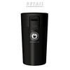 Asvel Stainless Steel Vacuum Insulated Portable Tumbler, 290ml, Black